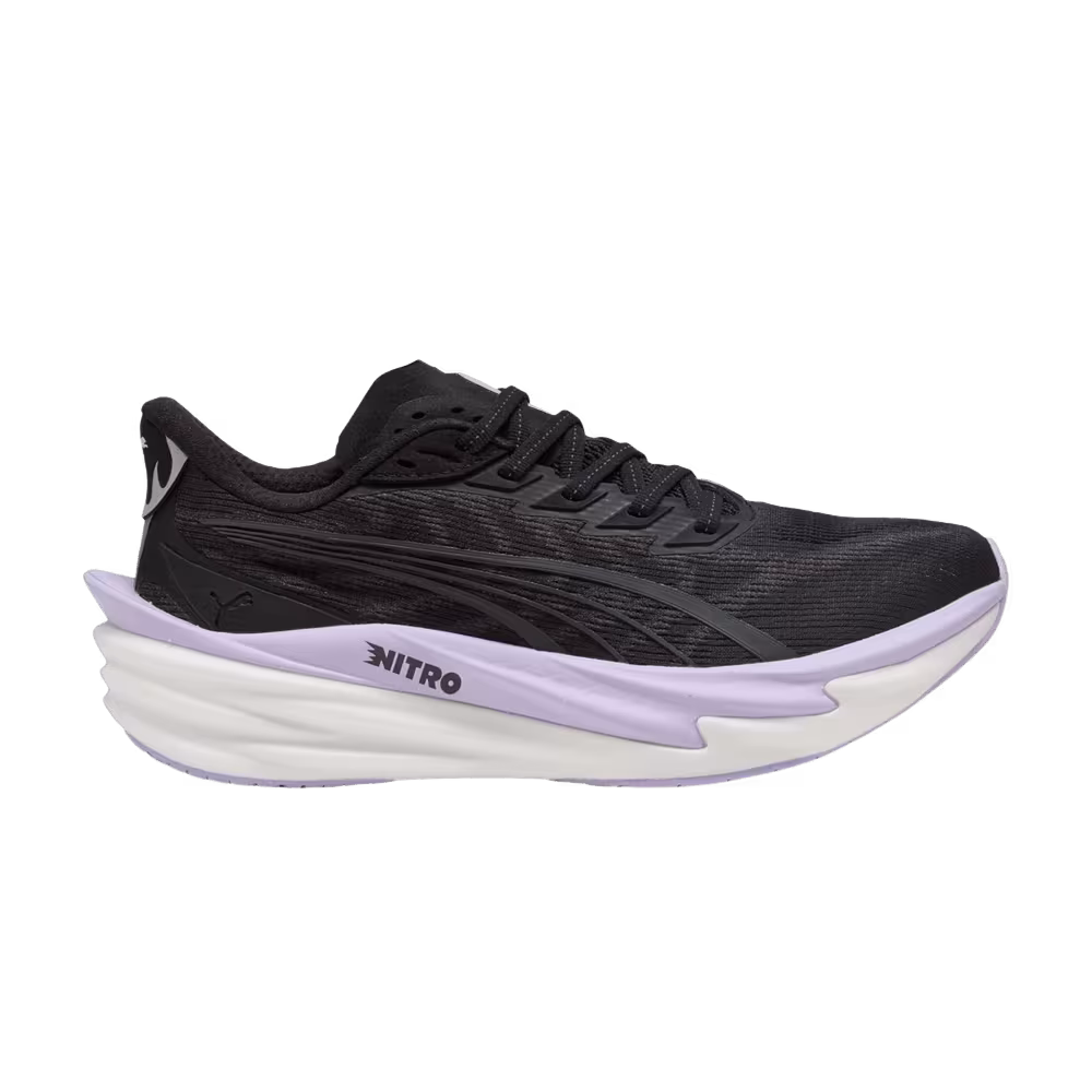 Puma Women's Deviate Nitro 4 Black Light Lavender