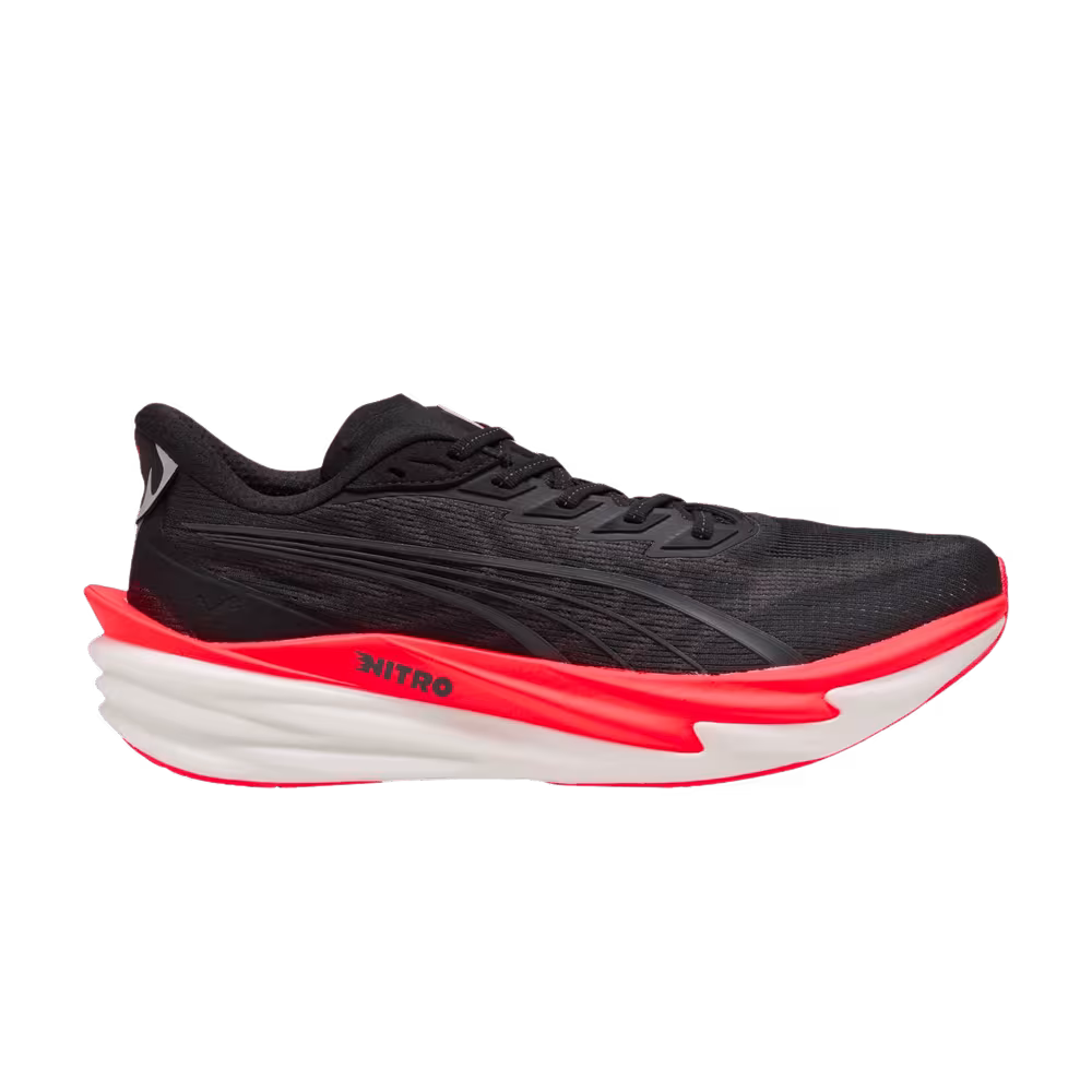 Puma Deviate Nitro 4 Black Ultra Red