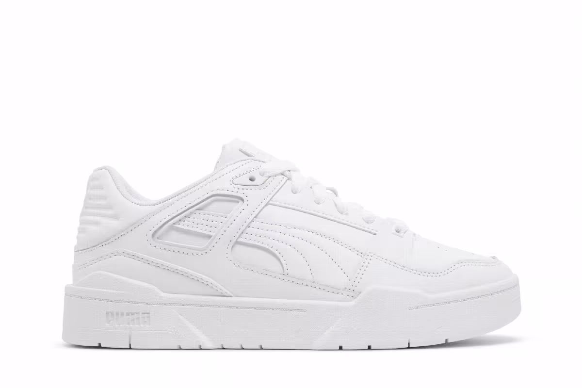 Puma Slipstream Leather Triple White, view 2