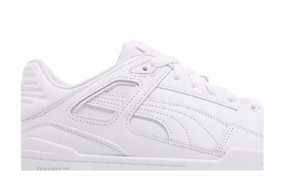 Puma Slipstream Leather Triple White, view 3