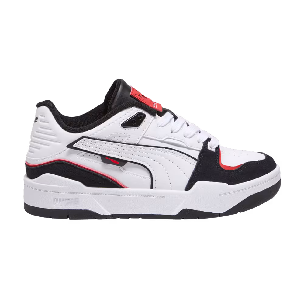 Puma Slipstream Bball Big Kid White Black Red