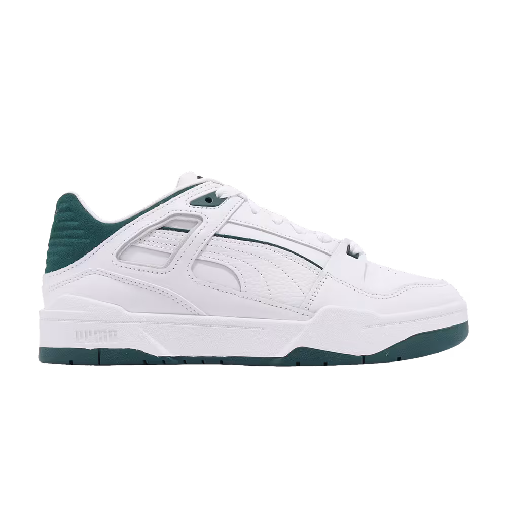 Puma Slipstream White Varsity Green