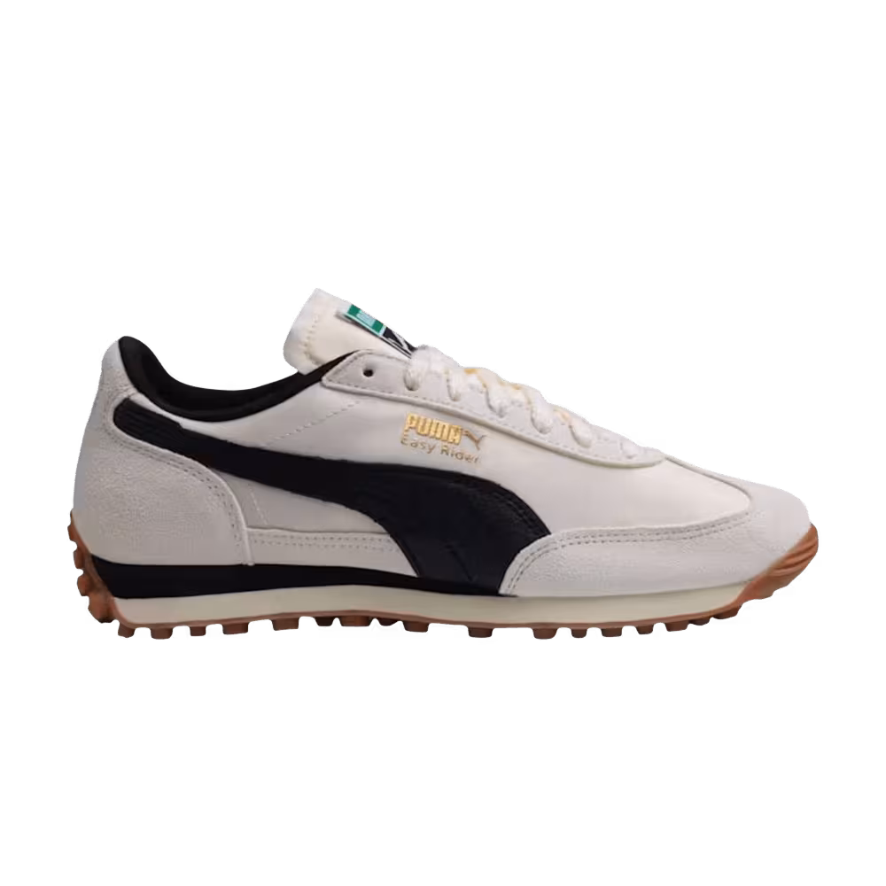 Puma Easy Rider Nylon Cool Frosted Ivory Black Gold