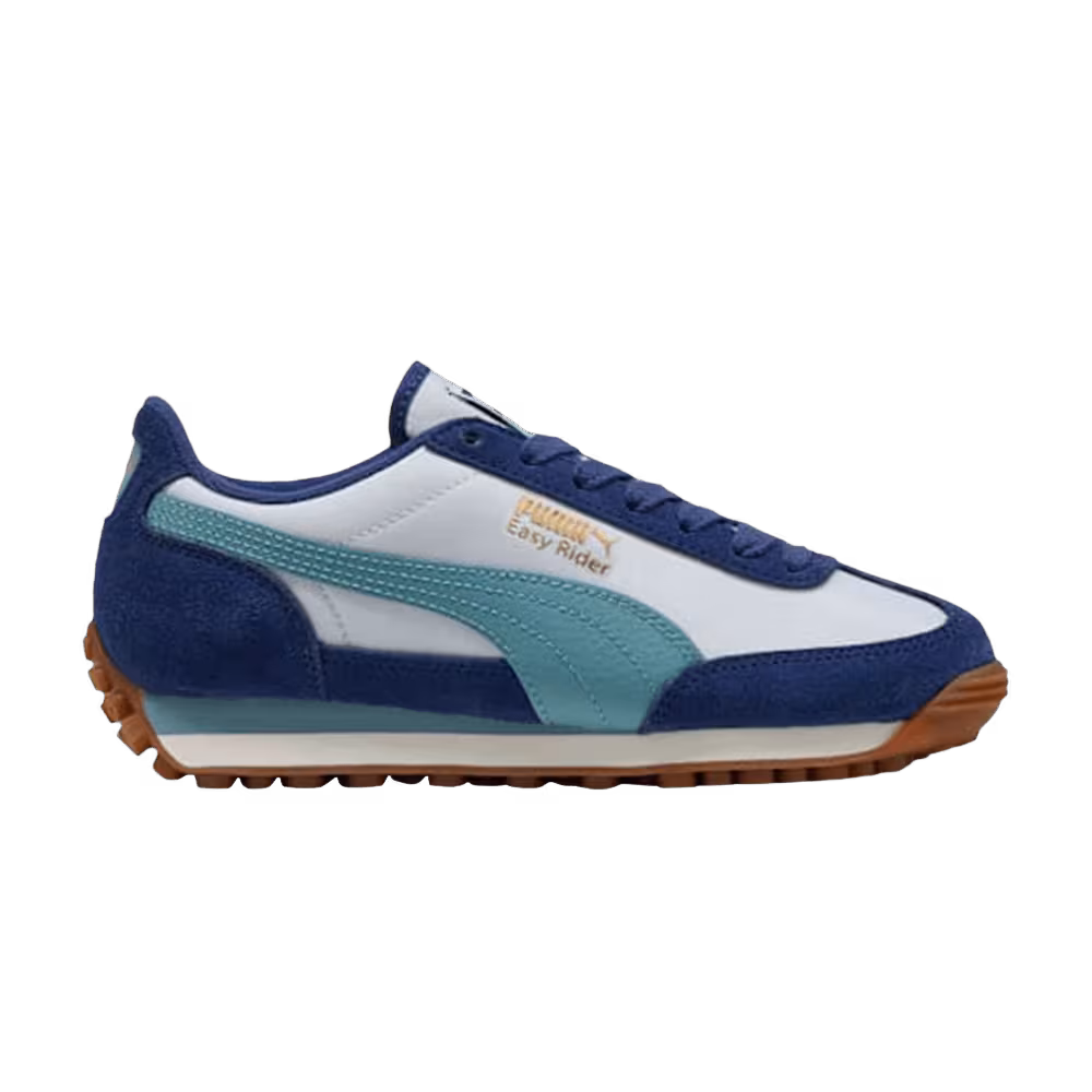 Puma Easy Rider Vintage GS Silver Mist Baltic Sea Blue