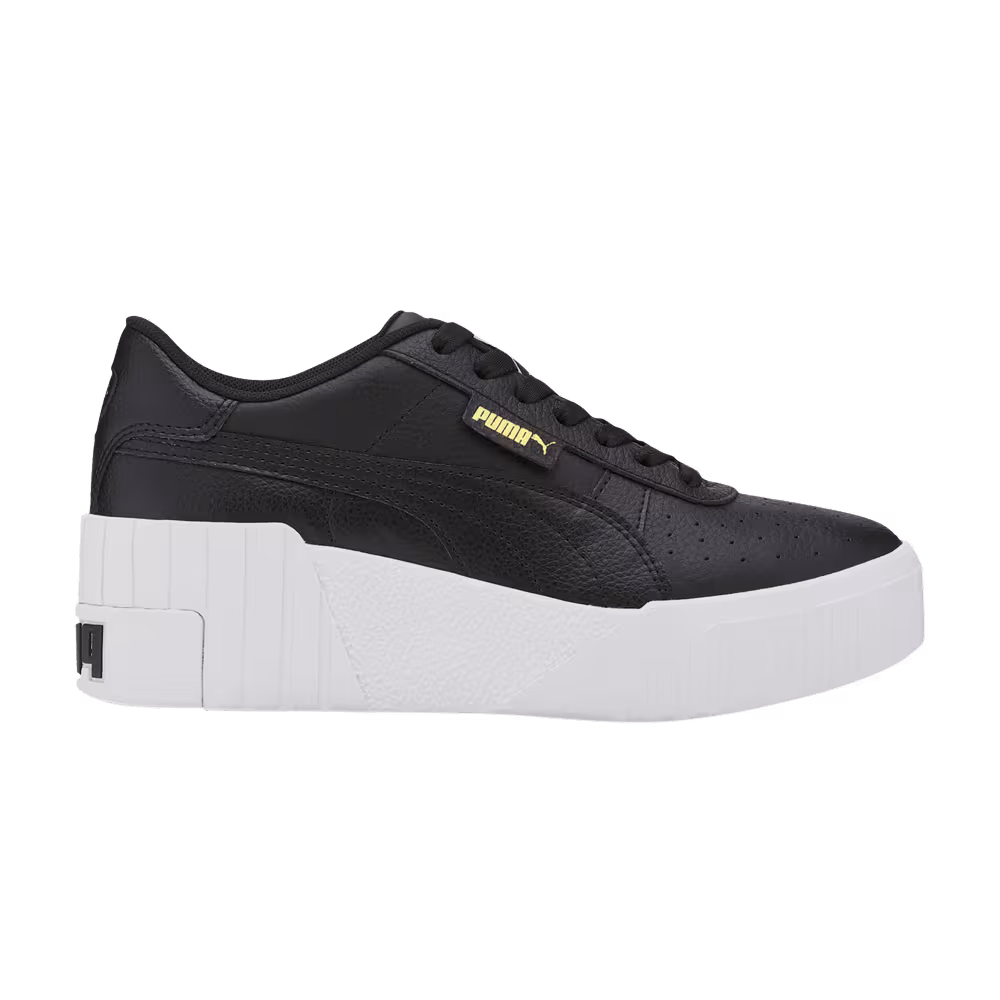 Puma Women's Cali Wedge Black White