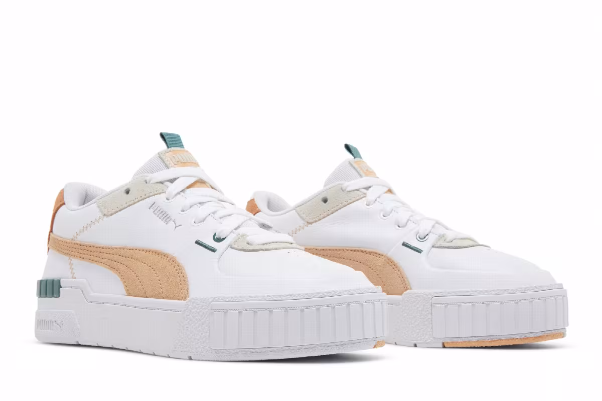 Puma Women's Cali Sport Mix White Peach Cobbler, view 9