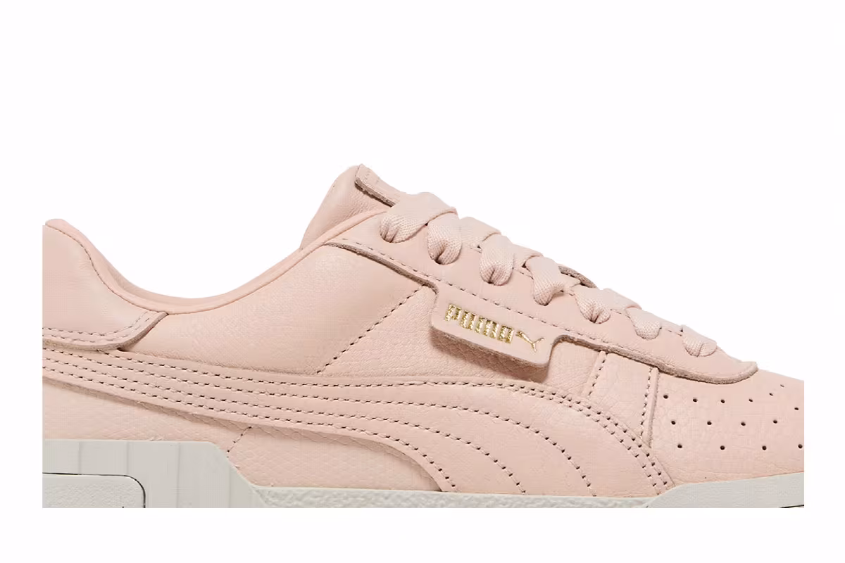 Puma Women's Cali Emboss Cream Tan, view 3