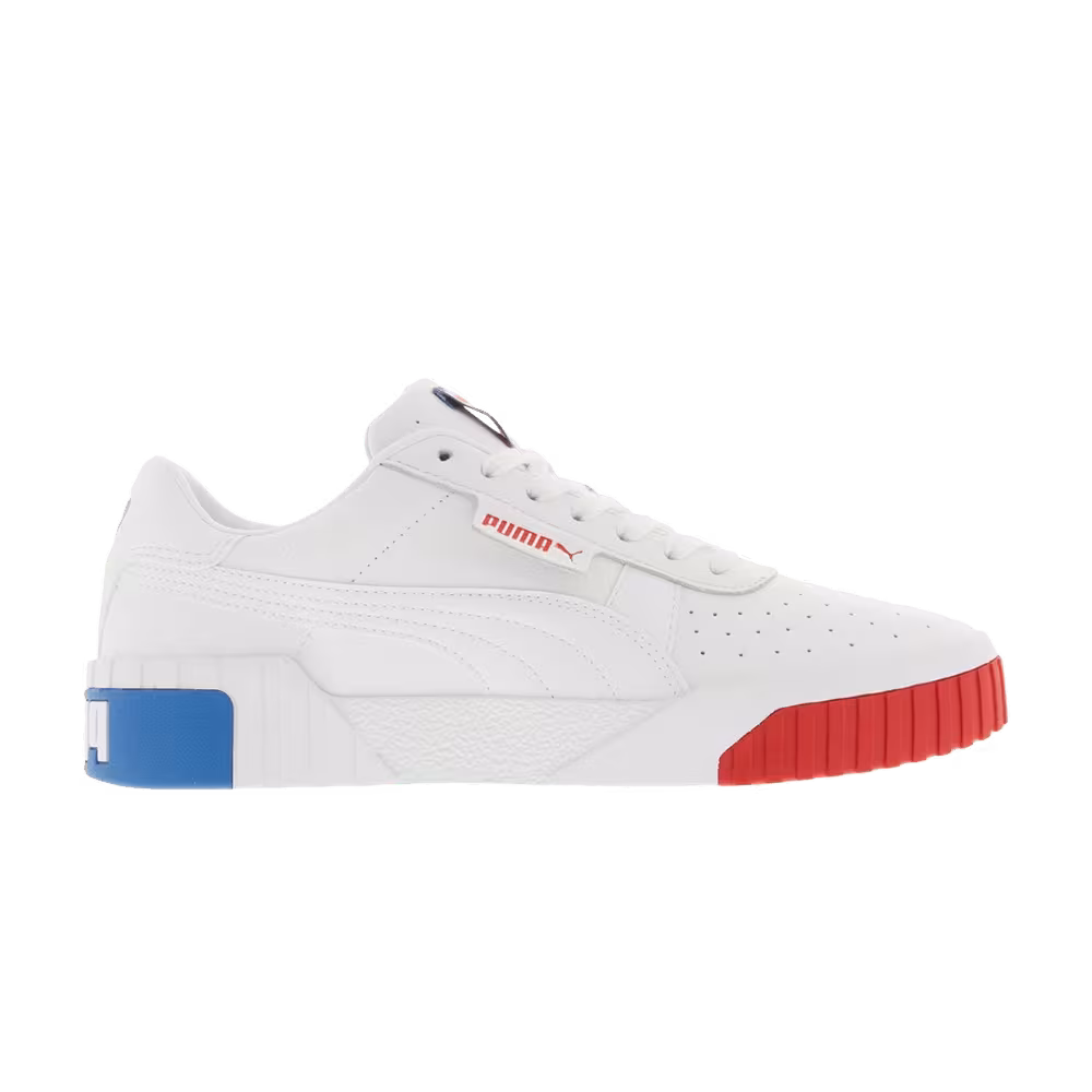 Puma Women's Cali RWB White Red Indigo