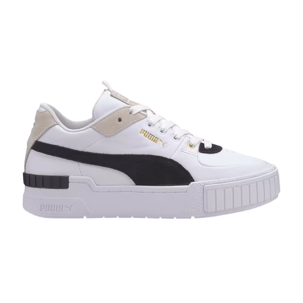 Puma Women's Cali Sport Heritage White Black