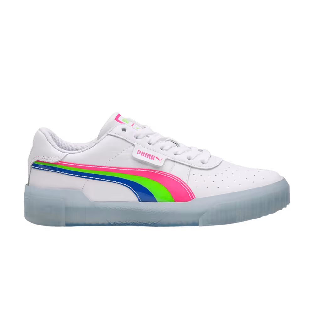 Puma Women's Cali Neon Iced - Pink Dazzling Blue