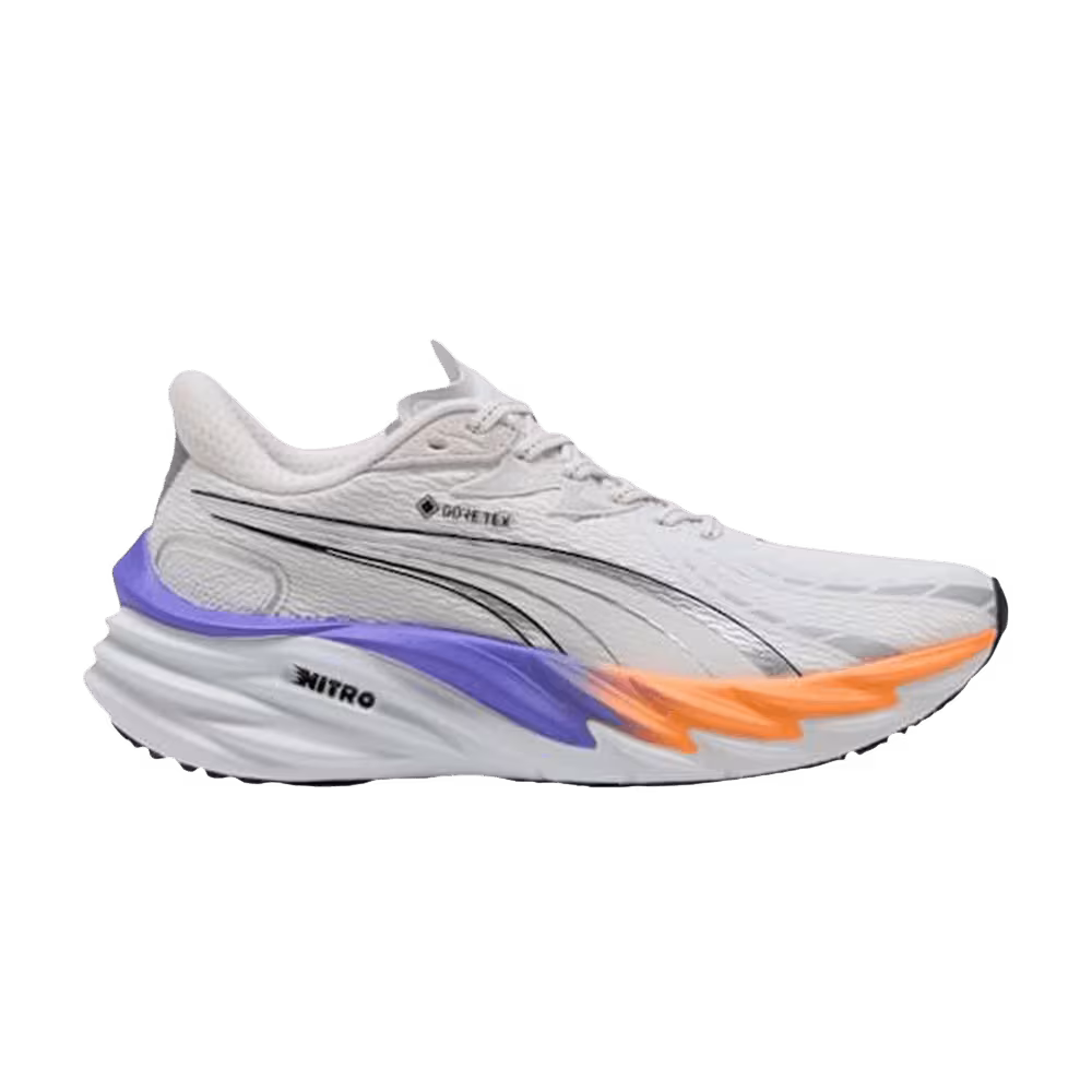 Puma Women's Velocity Nitro 4 GORE-TEX Feather Grey/Dark Amethyst