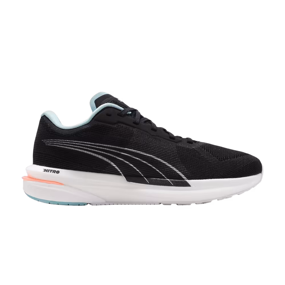 Puma Women's Velocity Nitro Black Angel Blue