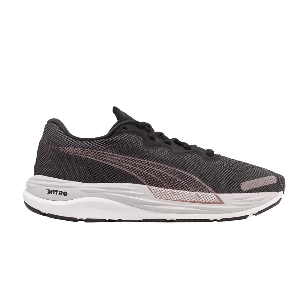 Puma Women's Velocity Nitro 2 Black Rose Gold