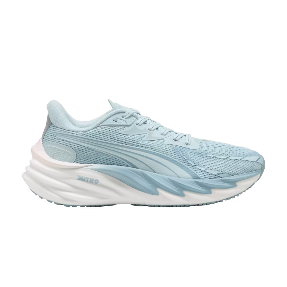 Puma Women's Velocity Nitro 4 Fresh Water White