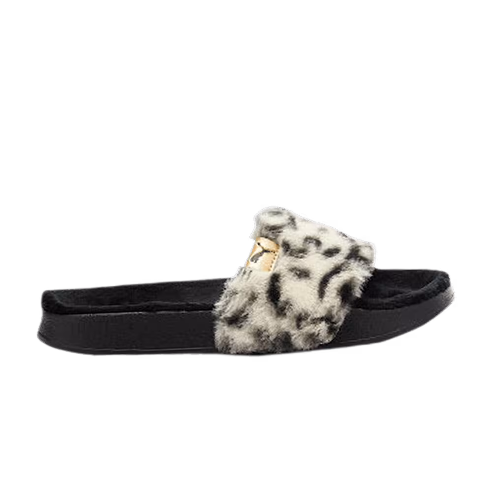 Puma YLM x Women's Leadcat Fluff Slide Safari