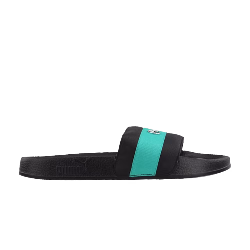 Mercedes-AMG Petronas F1 x Puma Leadcat Slide Black Spectra Green