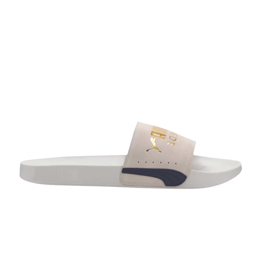 Puma Leadcat FTR Suede Classic Slide Marshmallow