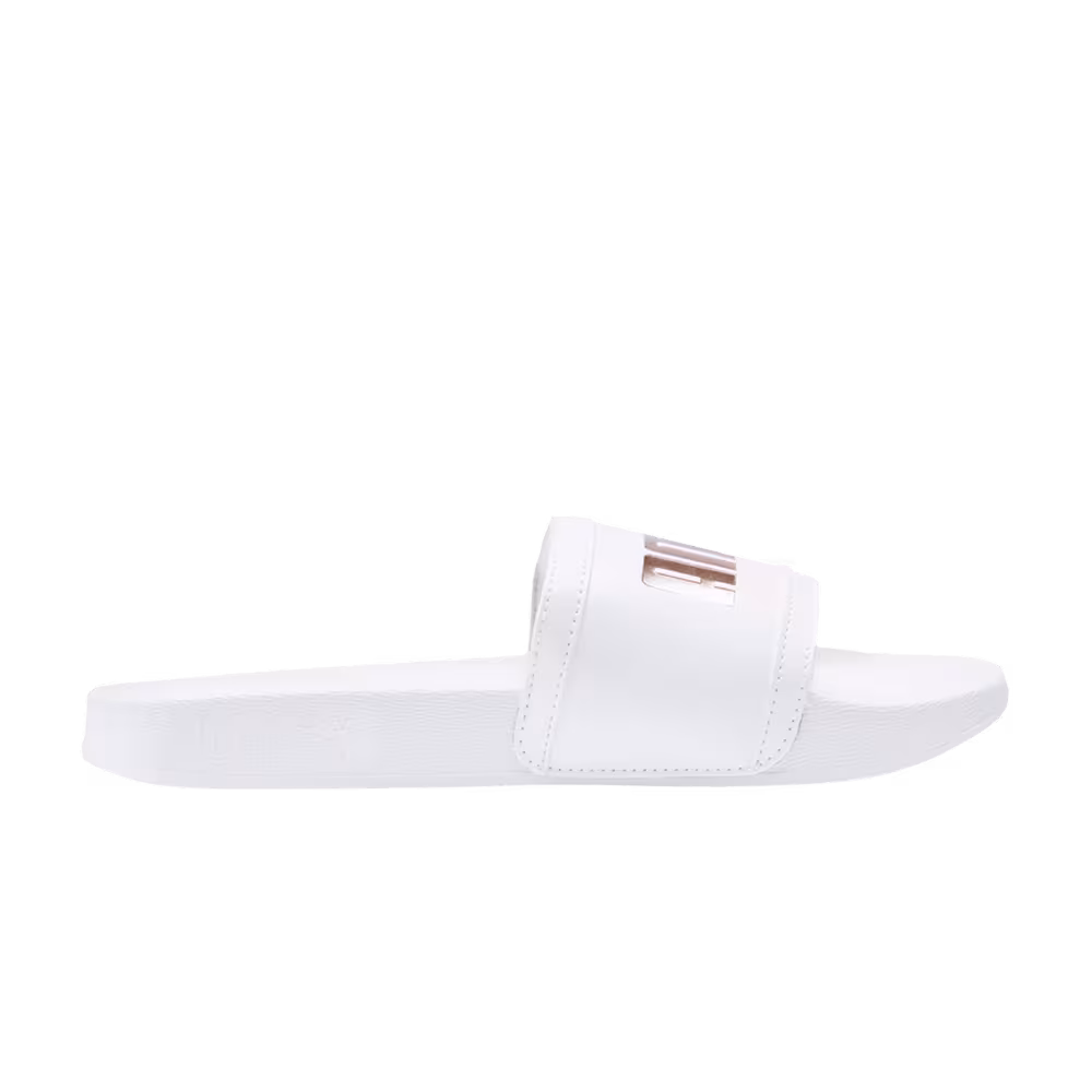 Puma Women's Leadcat FTR Slide Metallic Logo