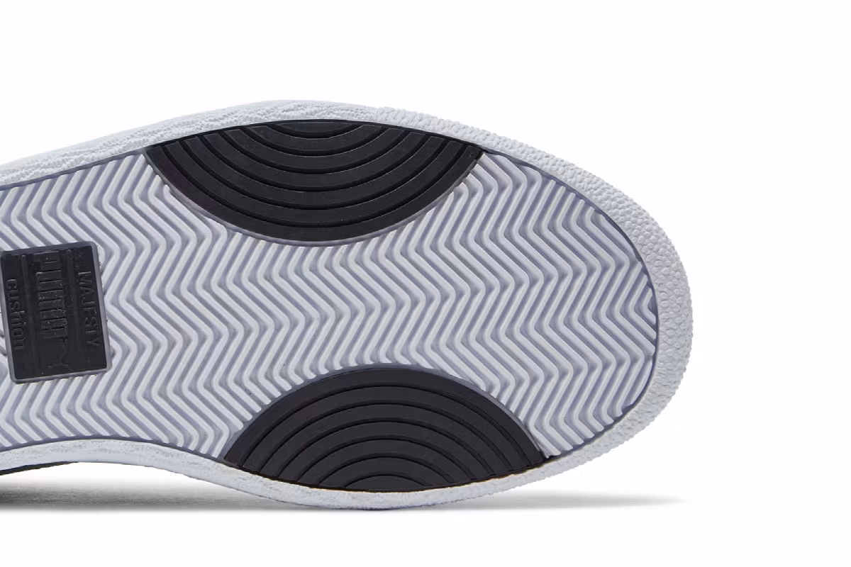 Puma Ralph Sampson Mid Black Grey Violet, view 6