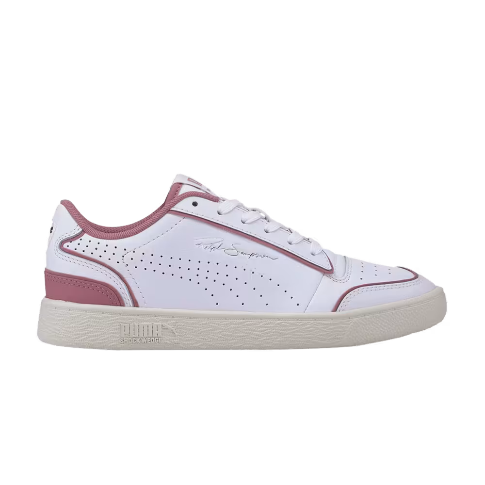 Puma Ralph Sampson Lo Perforated Outline - White Foxglove