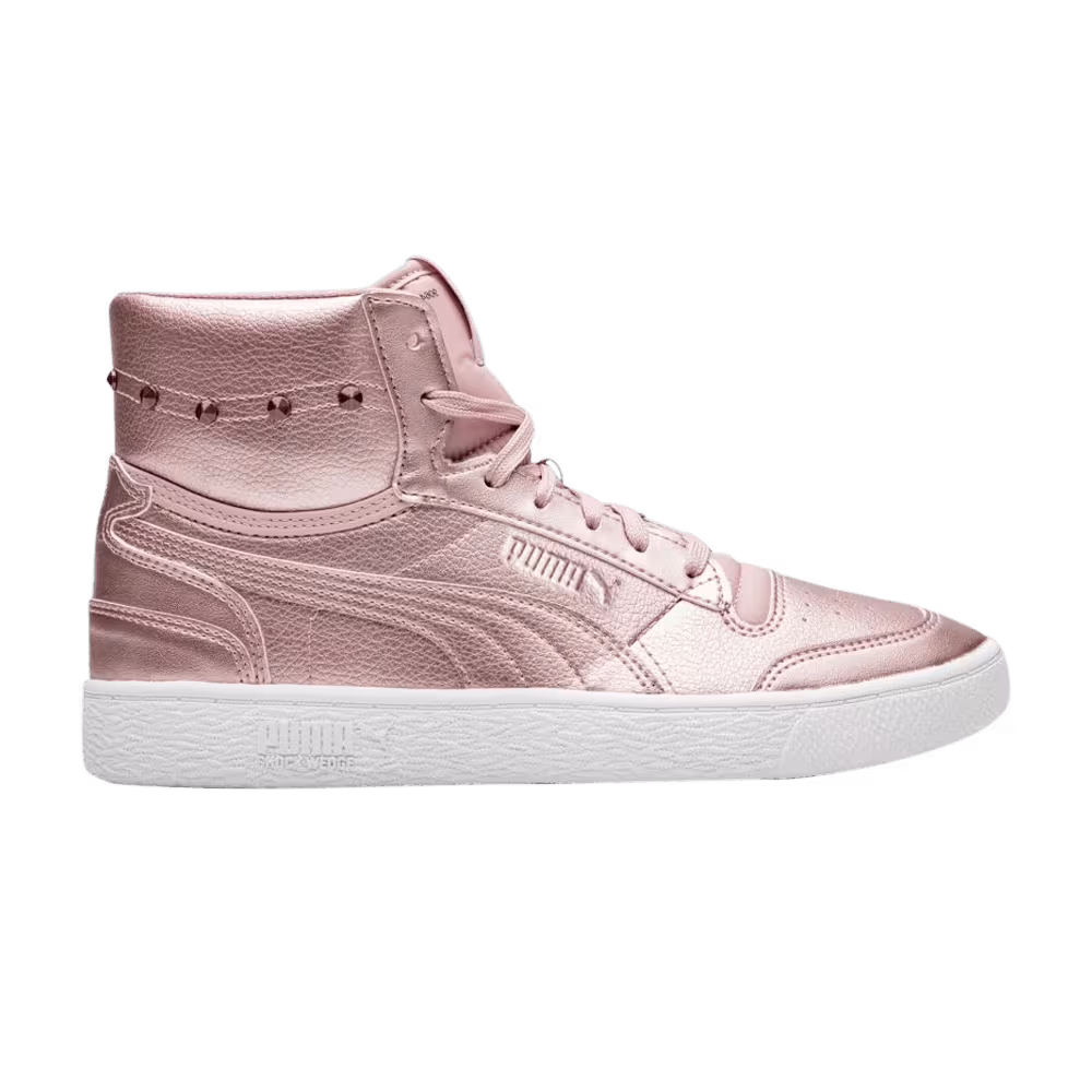 Puma Women's Ralph Sampson Mid Glitz Pale Mauve