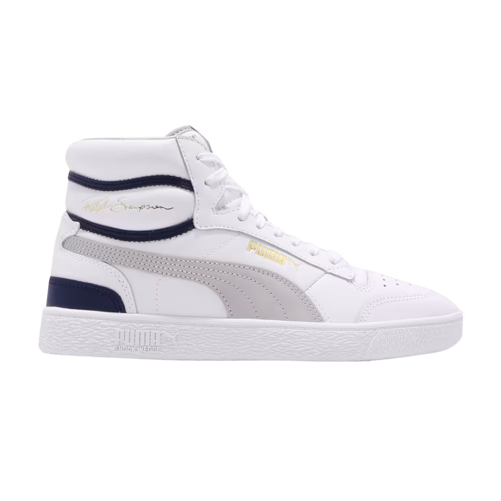 Puma Ralph Sampson Mid White Gray Violet