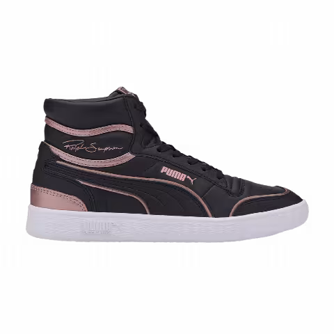 Puma Wmns Ralph Sampson Mid Metal 'Black Rose Gold'