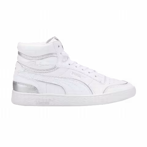 Puma Wmns Ralph Sampson Mid Metal 'White Silver'