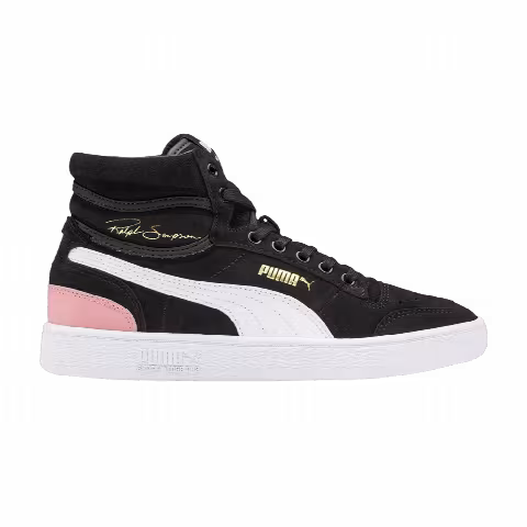 Puma Wmns Ralph Sampson Mid Suede 'Black Bridal Rose'