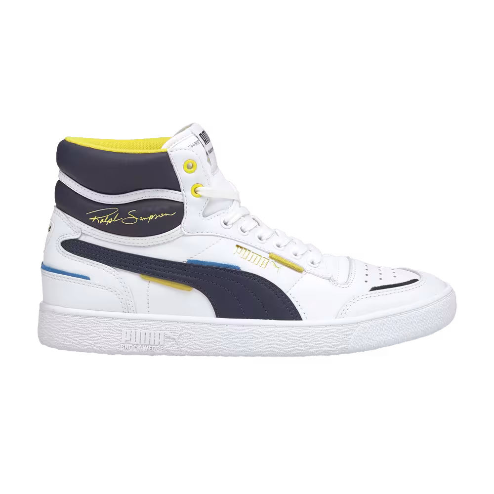 Puma Ralph Sampson Mid Pop - White Peacoat