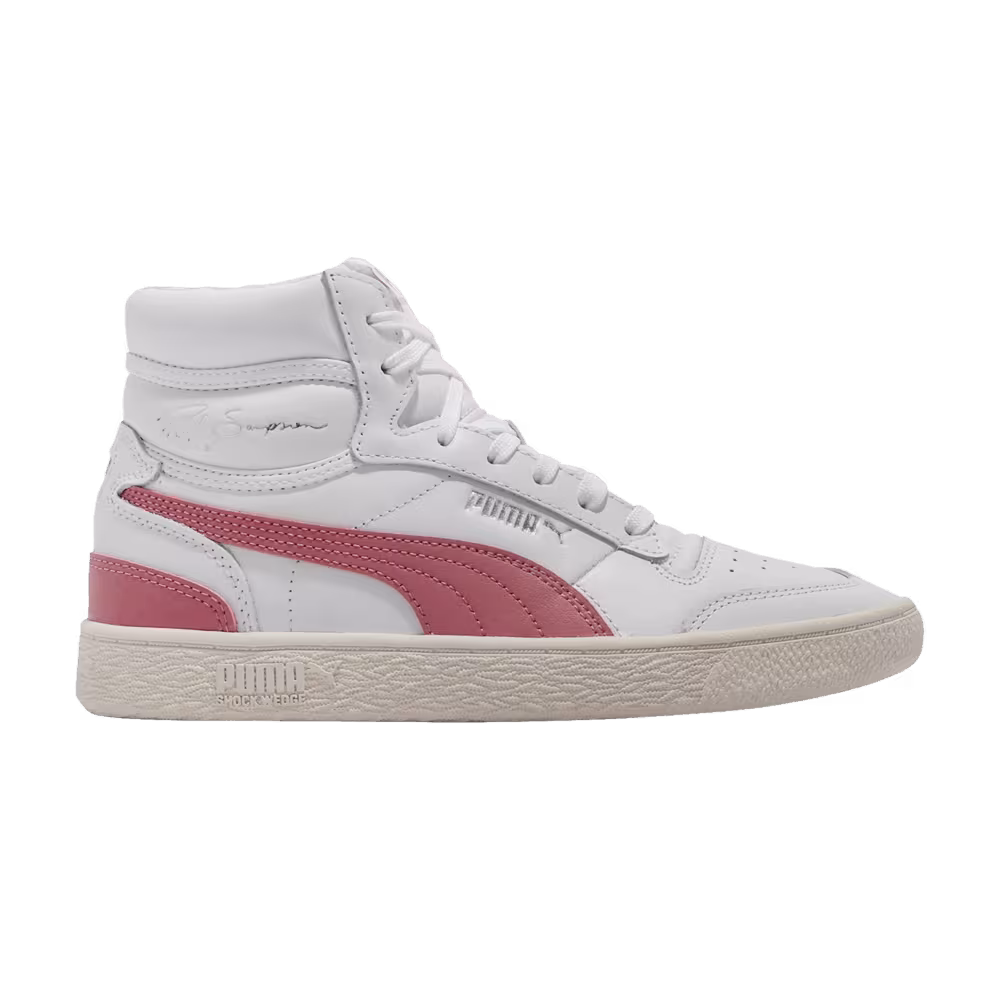 Puma Ralph Samprson Mid White Foxglove