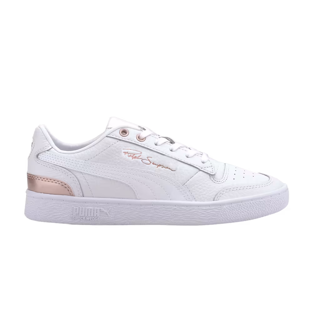Puma Women's Ralph Sampson Metal Low Rosewater