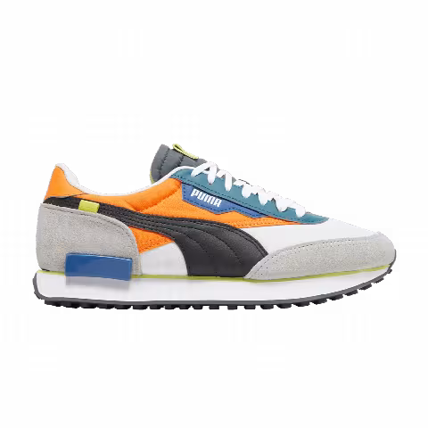 Puma Future Rider Play On 'White Vibrant Orange'