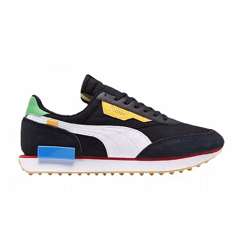 Puma Future Rider Union 'Black Sharp Green'