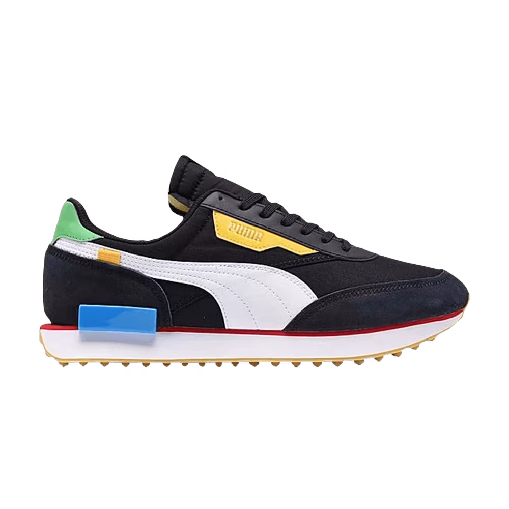 Puma Future Rider Union Black Sharp Green