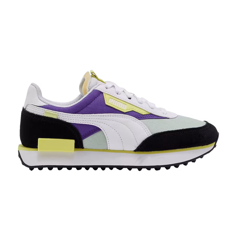 Puma Future Rider Play On Jr Mist Green Purple Corallites