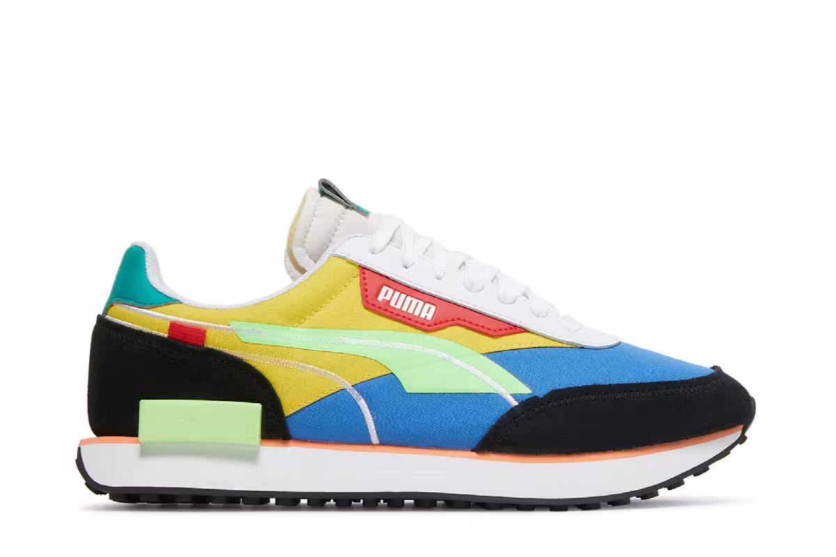 Puma Future Rider Twofold SD Pop Palace Blue Maize, view 2