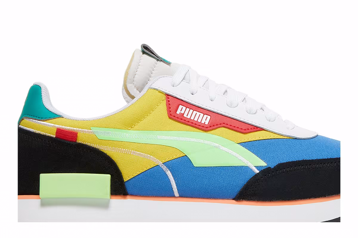 Puma Future Rider Twofold SD Pop Palace Blue Maize, view 3