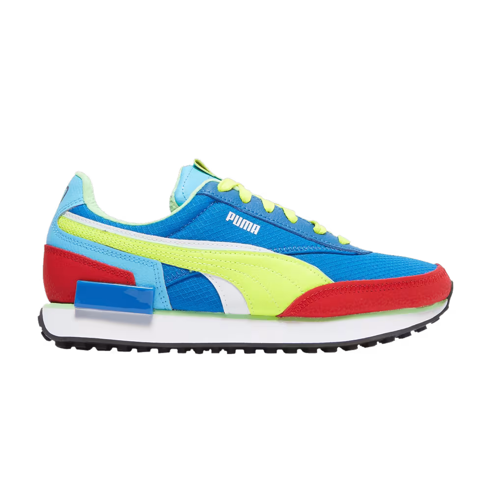 Puma Future Rider WC Royal High Risk Red Yellow