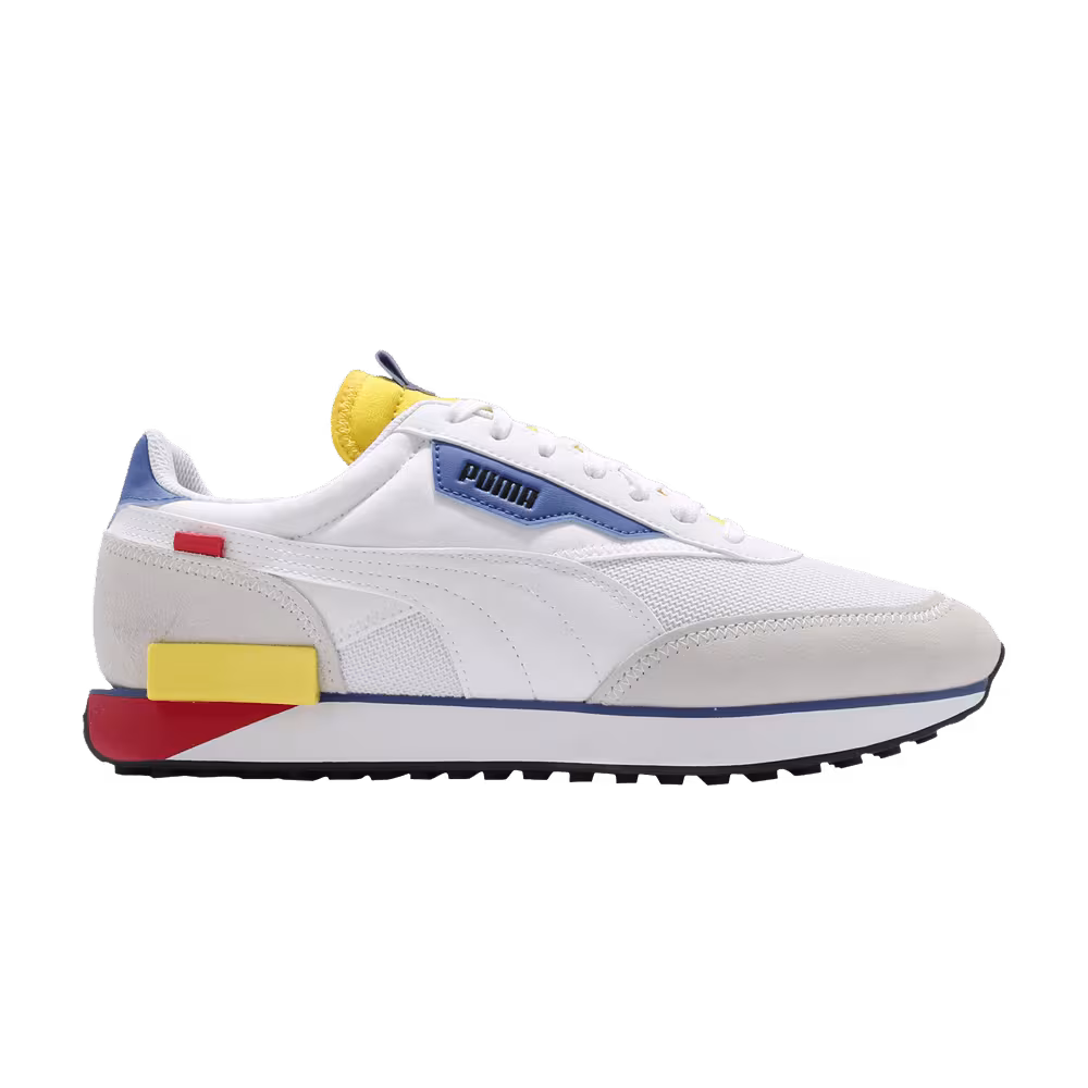Puma Future Rider Neon Play - White Maize