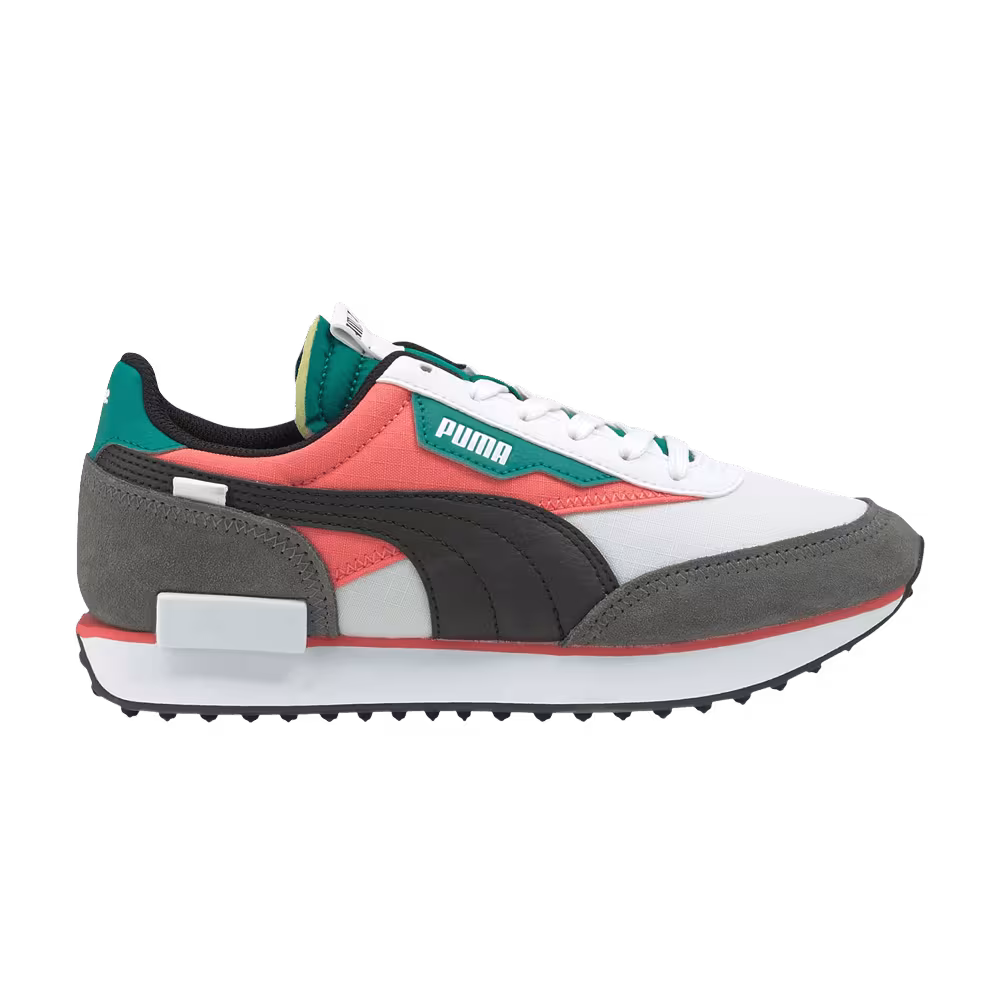 Puma Future Rider Play On - White Georgia Peach
