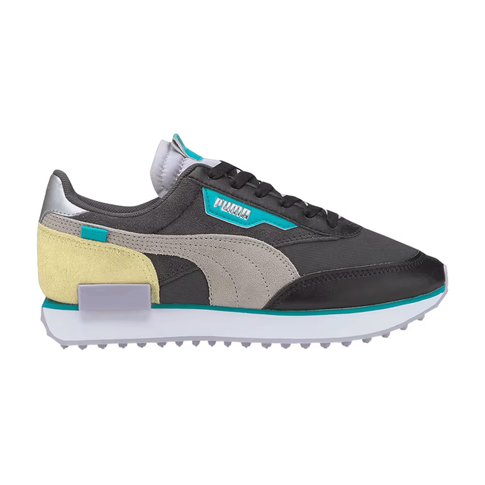 Puma Women's Future Rider Soft Metal Ebony Purple Heather