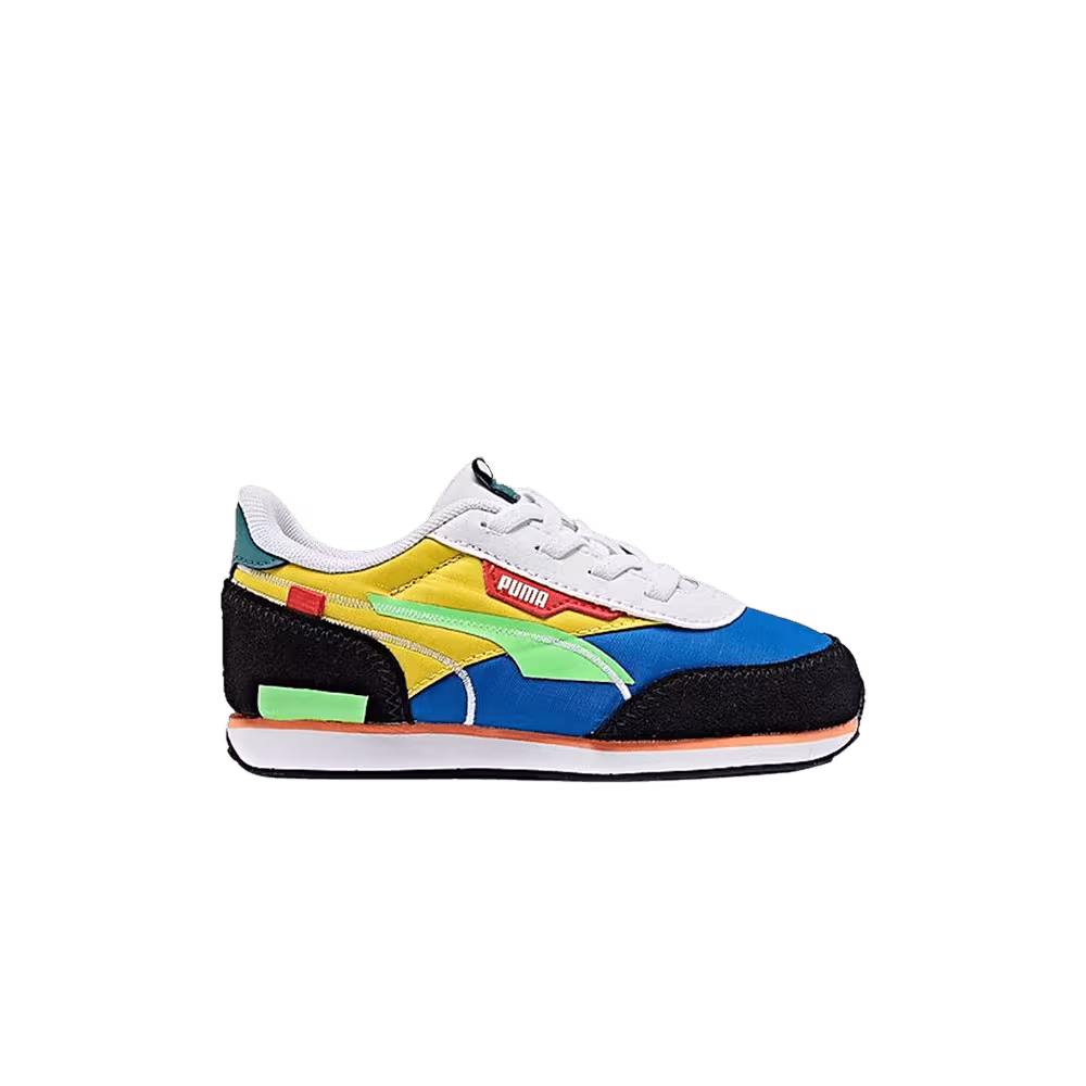 Puma Future Rider Twofold Infant Blue Yellow