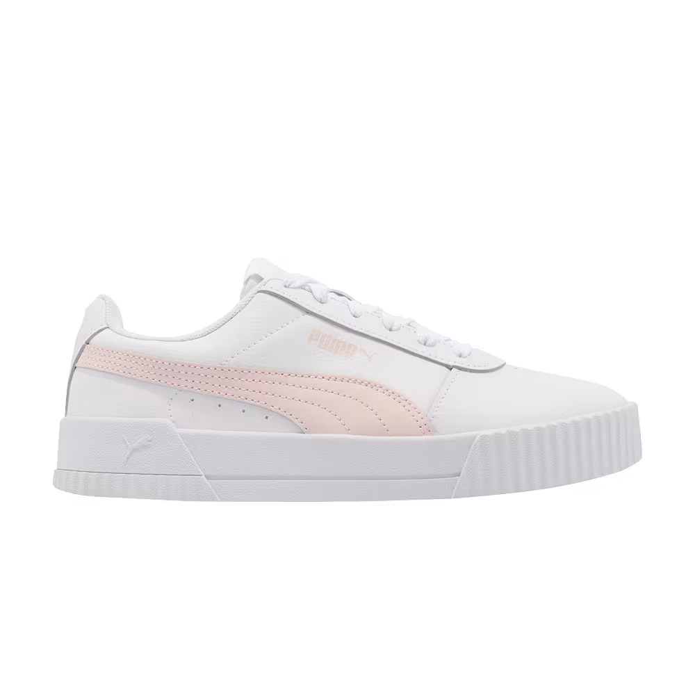 Puma Women's Carina Leather White Rose Water