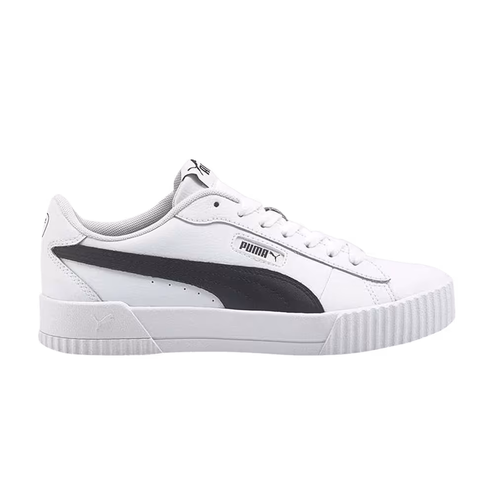 Puma Women's Carina Crew White Black