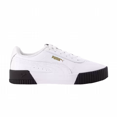 Puma Wmns Carina Leather 'White Black'