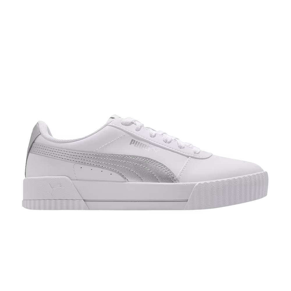 Puma Women's Carina Meta20 White Silver