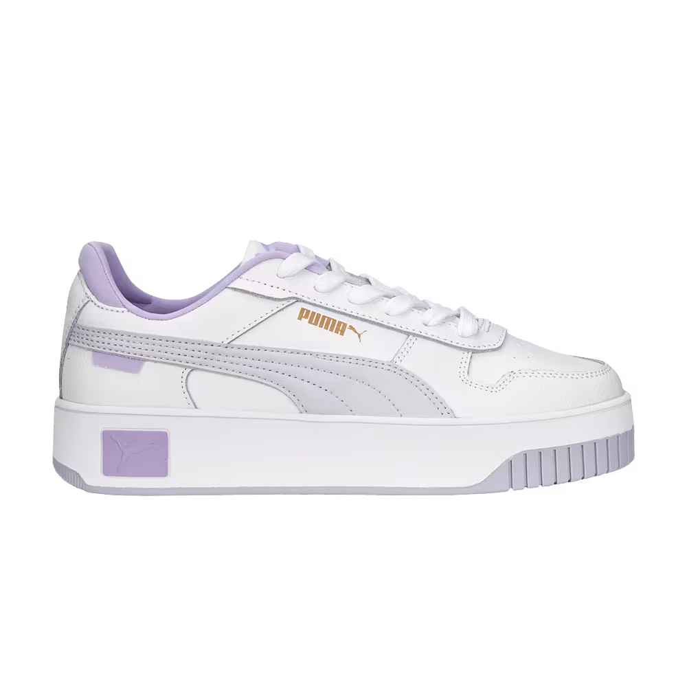 Puma Women's Carina Street White Spring Lavender