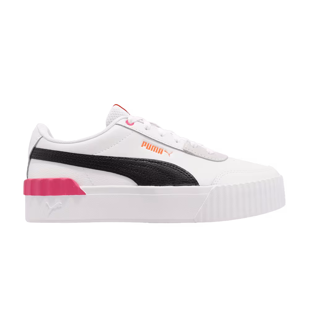 Puma Women's Carina Lift White Glow Pink