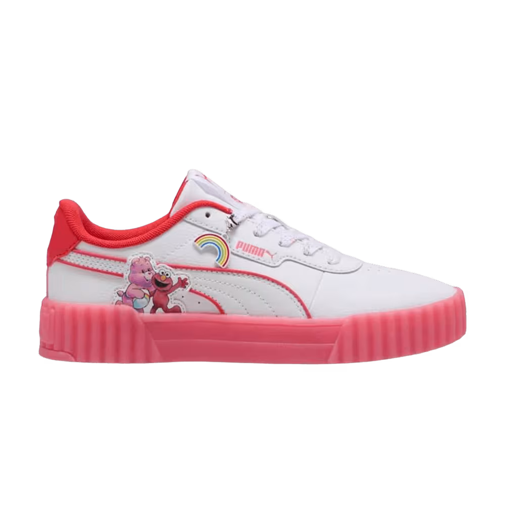 Care Bears x Sesame Street x Puma Women's Carina 3.0 White Red